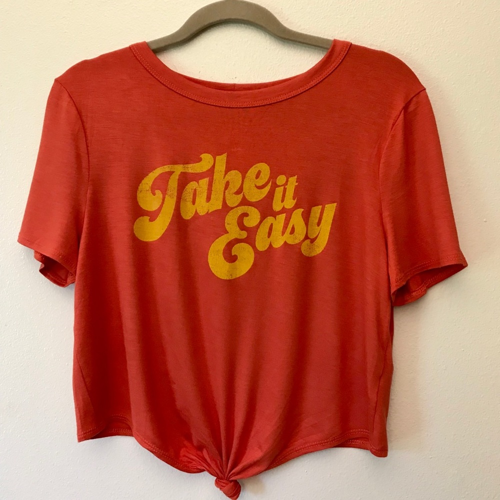 ***SOLD*** Vintage Style Front Knot T-Shirt